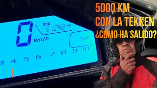 5000 Km con la moto Tekken 250cc ¿Cómo ha salido [upl. by Undry]