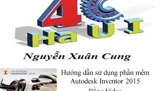 Autodesk Inventor Tutorial Full Part 31  Puch tool [upl. by Thursby]