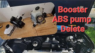 Lexus GS300400 Electric Brake Booster  ABS Pump Delete amp LS400 Calipers  EBC Slotted Rotors [upl. by Ycak634]