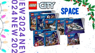 LEGO City Space 2024 New Winter Sets [upl. by Brott]