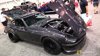 1973 Datsun 240z Custom Wide Body Build  Walkaround Tour [upl. by Aneris]