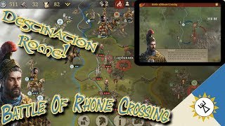 Battle Of Rhone Crossing Punic Wars Hannibals Revenge Great Conqueror Rome [upl. by Airamzul]