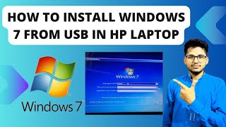 window 7 install karne ka tarika in urdu  how to install windows 7 fromusb in laptop HWTVds6jj [upl. by Velvet]