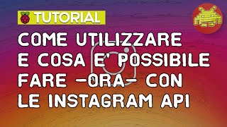 Instagram API su Raspberry Pi [upl. by Ahsitnauq2]