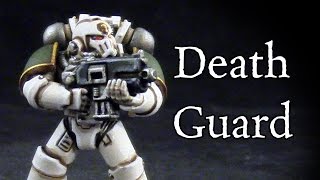 How to paint Horus Heresy Death Guard [upl. by Donaugh]