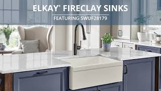 Elkay Fireclay Farmhouse Kitchen Sinks [upl. by Horvitz]