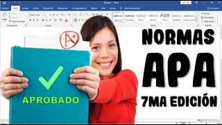 Cómo usar las Normas APA en WORD 7ma Edición 2024  NORMAS APA ULTIMA EDICION [upl. by Van]