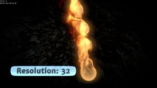 Blender 2 68 new Feature Test I Smooth Emitter for Fire [upl. by Suertemed]