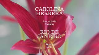 Carolina Herrera Resort 2024 Teaser [upl. by Ofloda]