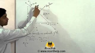 Point R h k divides a line segment between axes in ratio 1 2 Find equation of line [upl. by Nanahs932]