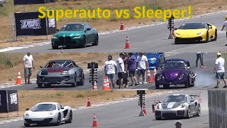 SUPERCARS VS SLEEPERS 1000HP EN CHILE TIMEATTACKCHILE [upl. by Cahn]