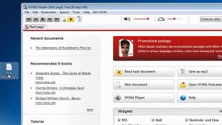 IVONA Reader  The texttospeech reader of books Internet and documents US version [upl. by Anitroc951]