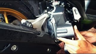 PEMASANGAN TUTUP RADIATOR CARBON  ALL NEW VARIO 150 [upl. by Eignat]