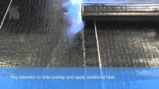 Soprema HeatApplied Base Field Installation Procedure [upl. by Geralda]