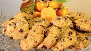 How To Bake Persimmon CookiesFood Recipes [upl. by Lienaj]