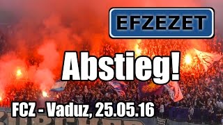 FCZ  Vaduz Abstieg in die Challenge League [upl. by Dellora]