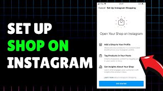 How To Set Up Shop On Instagram 2024 Step By Step Guide [upl. by Pessa]