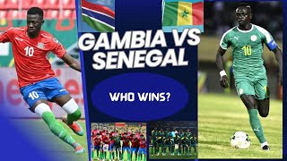 Gambia vs Senegal Guinea [upl. by Cynthia]