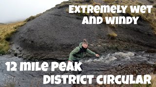 Wet and windy 12 mile Peak District circular [upl. by Kape]