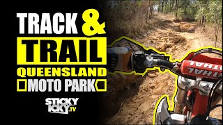 RIDING QMP NATIONALS TRACK Mx amp Enduro Riding At Queensland Moto Park For First Ride Back [upl. by Aynav873]