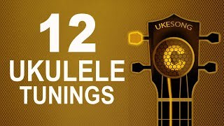 12 UKULELE TUNINGS  The Most Complete Guide on Ukulele Tuning [upl. by Cnut]