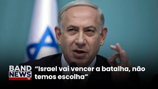 Benjamin Netanyahu discursa na ONU  BandNews TV [upl. by Nigam306]