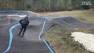 On a testé pour vous  le pumptrack en roller [upl. by Fabian]