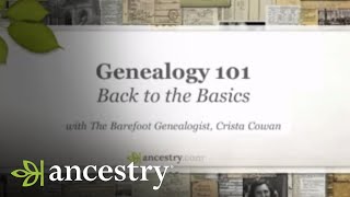 Back to the Basics Genealogy 101  Ancestry [upl. by Anyal]