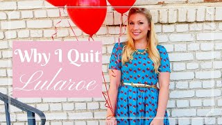 EXPOSING LULAROE  Why I Quit Selling Lularoe Things the LulaRich Documentary Left Out [upl. by Ramled823]