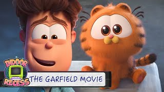 How Garfield Met John  The Garfield Movie  Indoor Recess [upl. by Arerrac461]