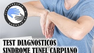 Sindrome del tunel carpiano pruebas y test diagnosticos [upl. by Enirual]