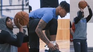 Markelle Fultz works on hes new Jumper at Orlando magic training center [upl. by Arnaud]