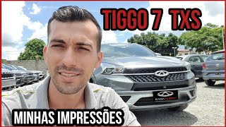 CAOA Chery Tiggo 7 TXS  Minhas Impressões e Test Drive [upl. by Rumpf]