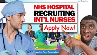 THIS NHS HOSPITAL IS RECRUITING INTERNATIONAL NURSES [upl. by Ocsinarf]