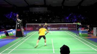 Denmark Open 2013 · MS Final  Lee Chong Wei vs Chen Long [upl. by Ennaylime]