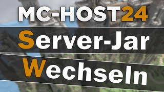 MCHost24 ServerJar ändern  Spigot Bukkit etc installieren  Tipps amp Tricks [upl. by Yeo]