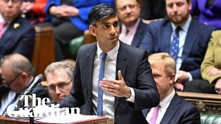 PMQs Rishi Sunak takes weekly questions in parliament – watch live [upl. by Ostraw]