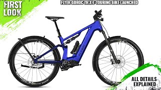 Flyer Goroc TRX Etouring Bike With Pinion ET MGU Motor Launched  Explained All Spec Features [upl. by Jillene]