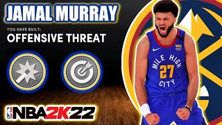 BEST JAMAL MURRAY BUILD ON NBA 2K22 [upl. by Reivax352]