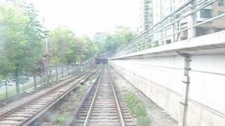 TTC Line 1 Toronto Subway  Davisville to St Clair southbound  Spring [upl. by Emorej767]