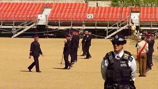 Rehearsal for the Trooping the Colour 2018 18 [upl. by Oigufer]