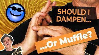 How To Play A Muted Strum  Guitar Tips [upl. by Eusebio]