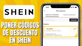 Cómo PONER Códigos De Descuento En SHEIN [upl. by Lancey575]