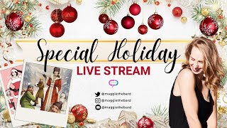 Maggie Robertson Live Holiday Signing December 11th  1230pm PT [upl. by Aserret]