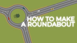 How to make a ROUNDABOUT in Intersection Controller • Intersection Controller Guide [upl. by Isaak]