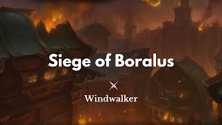 Siege of Boralus 8  Windwalker Monk 918K Overall  The War Within Season 1 Week 1 [upl. by Ordep]