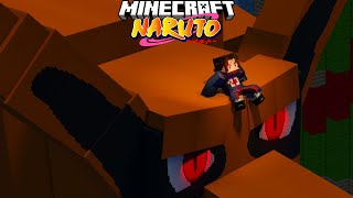 Controlling NINETAILS using Mangekyo Sharingan in Naruto Minecraft [upl. by Acnaiv]