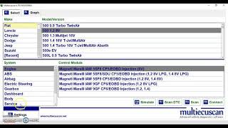 Multiecuscan 50 elm327 obd2 [upl. by Ayamat]