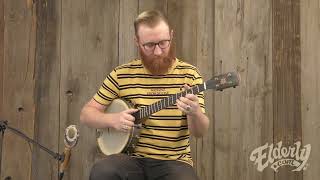 Pisgah 12quot Cherry Rambler Dobson Special Copper Openback Banjo Standard Scale  elderlycom [upl. by Demona]