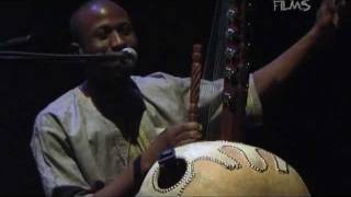 Kadialy Kouyate plays the Kora live [upl. by Ellenig]